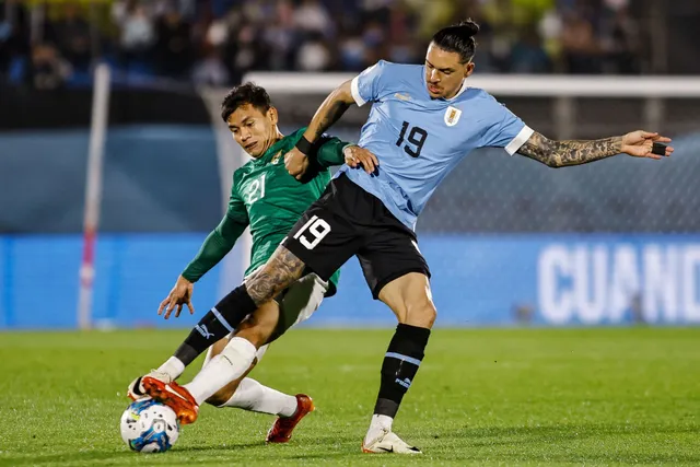 Uruguay vs Bolivia football