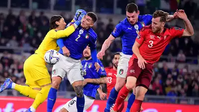 Switzerland vs Italy football