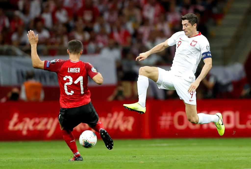 Poland vs Austria football