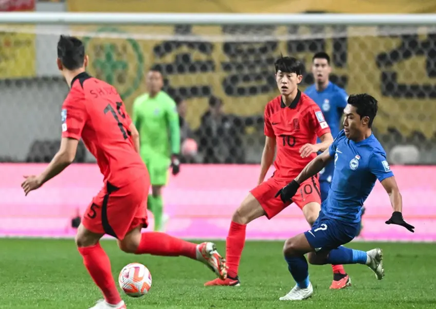 south korea vs singapore football
