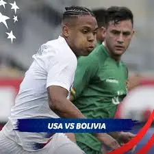 Usa vs Bolivia football