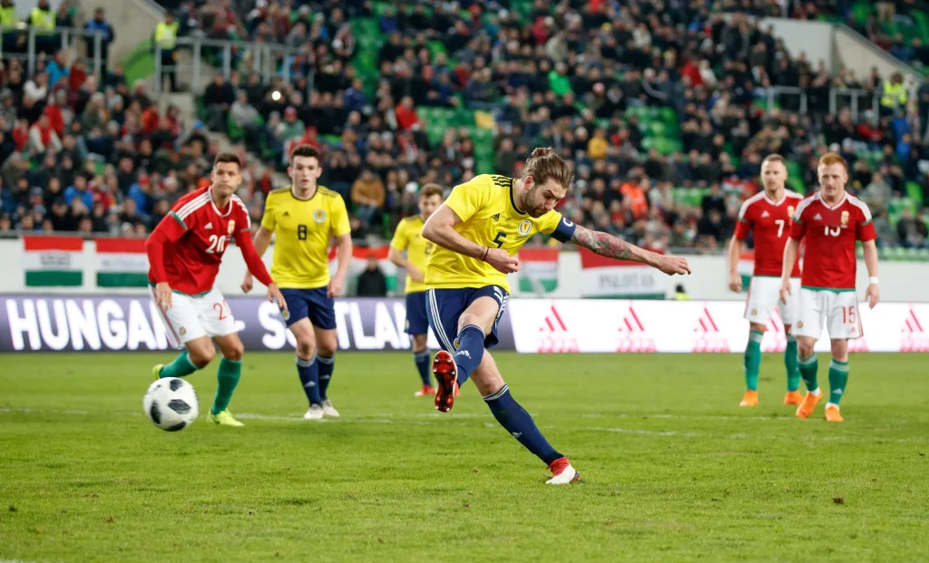 Scotland vs Hungary football