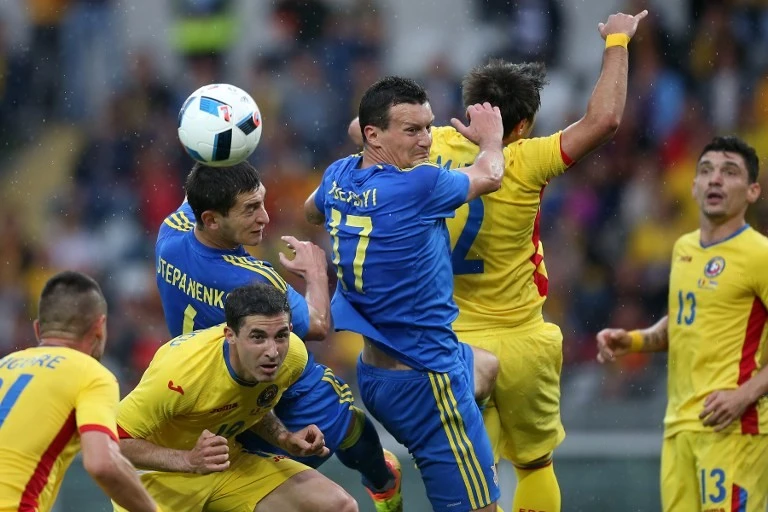 Romania vs Ukraine Football