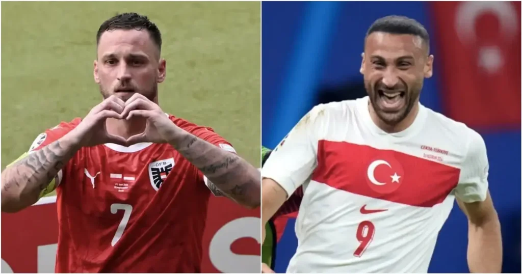 Austria vs Turkey football